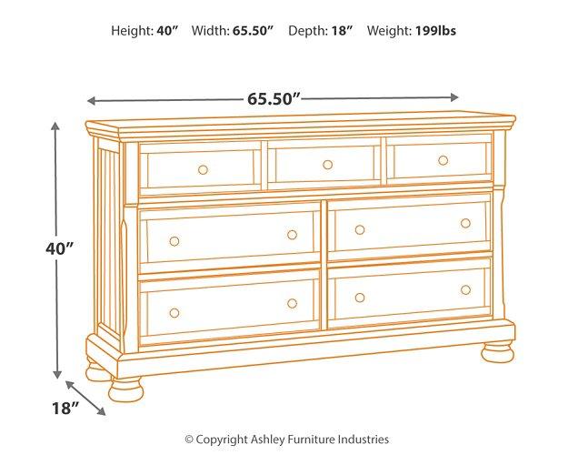 Flynnter Dresser - MR ZEE FURNITURE