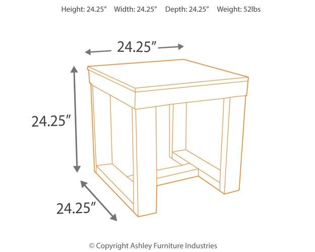 Watson End Table - MR ZEE FURNITURE