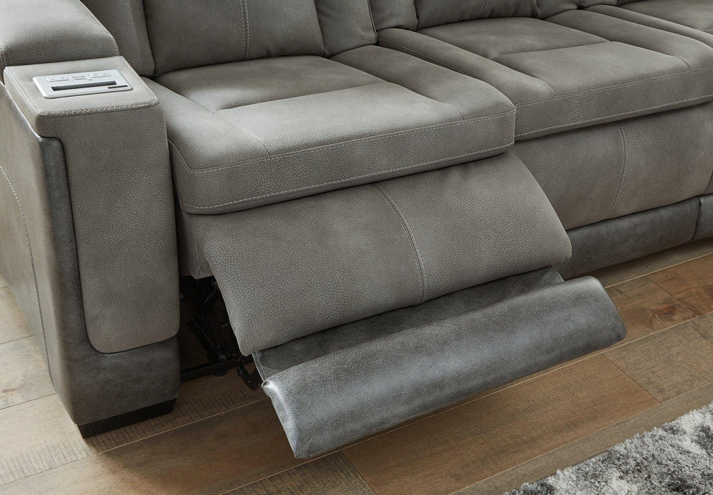 Next-Gen DuraPella Power Reclining Loveseat with Console - MR ZEE FURNITURE