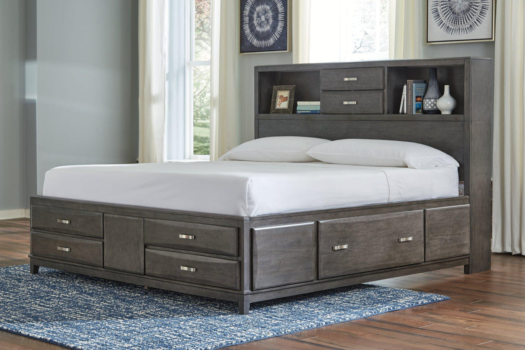 Caitbrook Storage Bed with 8 Drawers - MR ZEE FURNITURE