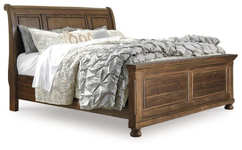 Flynnter Bed with 2 Storage Drawers - MR ZEE FURNITURE