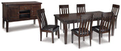 Haddigan Dining Set - MR ZEE FURNITURE