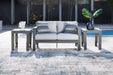 Amora Outdoor Loveseat with Cushion - MR ZEE FURNITURE