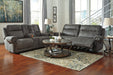 Austere Reclining Loveseat with Console - MR ZEE FURNITURE