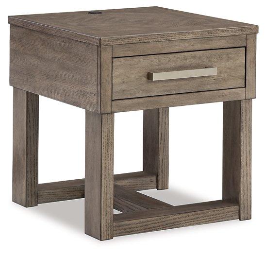 Loyaska End Table - MR ZEE FURNITURE