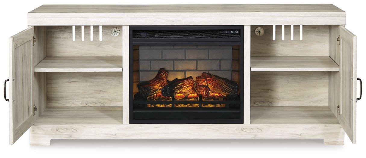 Bellaby 63" TV Stand with Electric Fireplace - MR ZEE FURNITURE