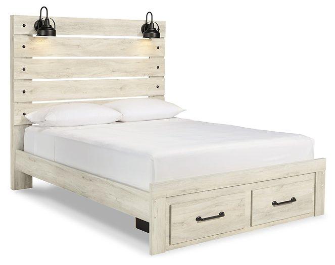 Cambeck Bed with 2 Storage Drawers - MR ZEE FURNITURE