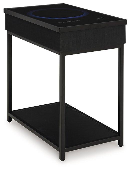 Gemmet Accent Table with Speaker - MR ZEE FURNITURE