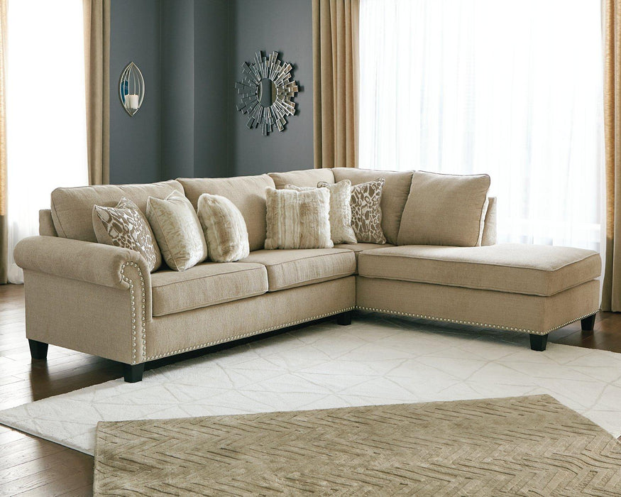 Dovemont 2-Piece Sectional with Chaise - MR ZEE FURNITURE