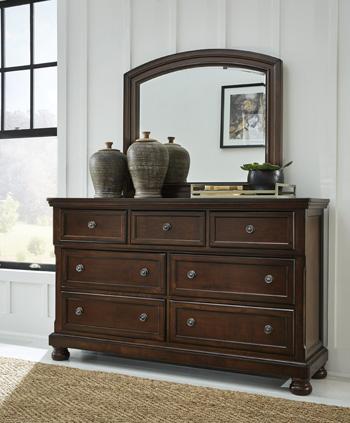 Porter Dresser and Mirror - MR ZEE FURNITURE