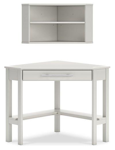 Grannen Home Office Corner Desk with Bookcase - MR ZEE FURNITURE