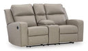 Lavenhorne Reclining Loveseat with Console - MR ZEE FURNITURE