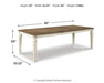 Realyn Dining Extension Table - MR ZEE FURNITURE