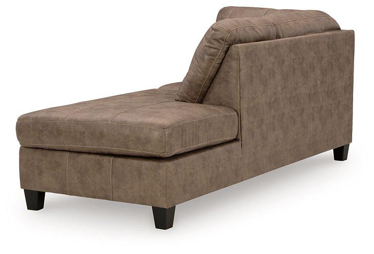 Navi 2-Piece Sectional Sofa Sleeper Chaise - MR ZEE FURNITURE