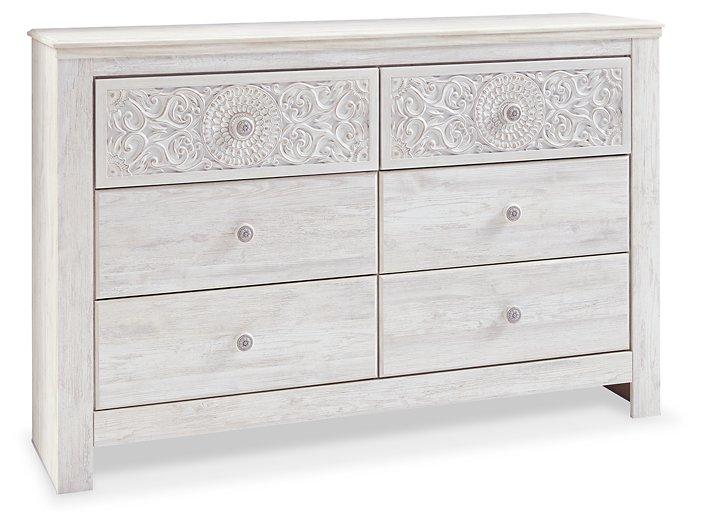 Paxberry Dresser and Mirror - MR ZEE FURNITURE