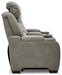 The Man-Den Power Reclining Loveseat with Console - MR ZEE FURNITURE