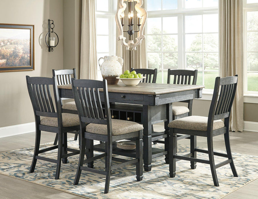 Tyler Creek Counter Height Dining Set - MR ZEE FURNITURE