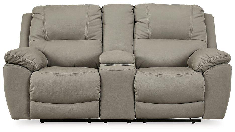 Next-Gen Gaucho Reclining Loveseat with Console - MR ZEE FURNITURE