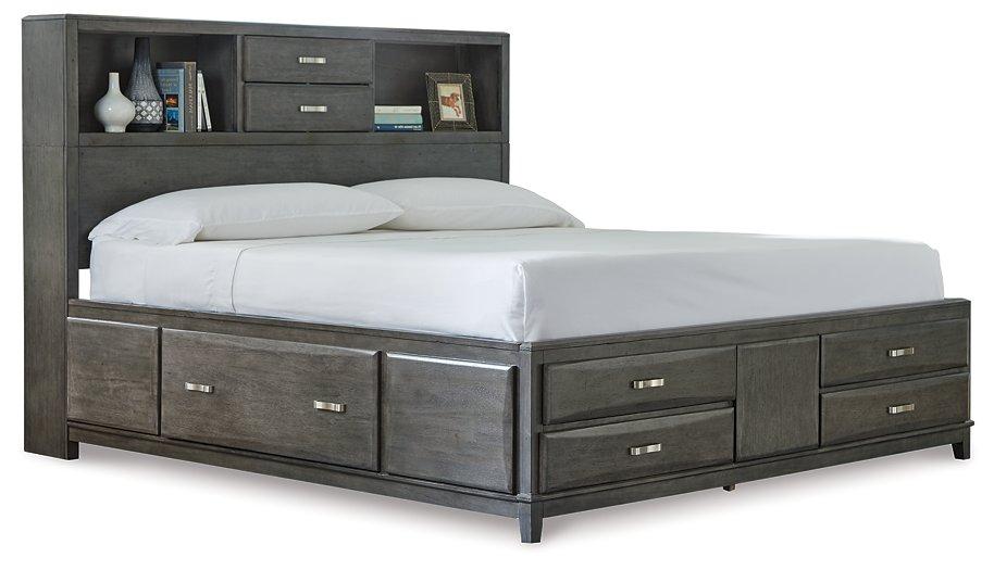 Caitbrook Storage Bed with 8 Drawers - MR ZEE FURNITURE