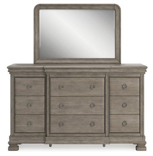 Lexorne Dresser and Mirror - MR ZEE FURNITURE