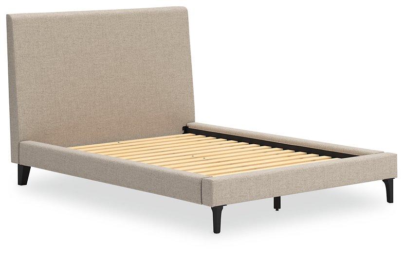 Cielden Upholstered Bed with Roll Slats - MR ZEE FURNITURE