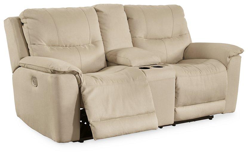 Next-Gen Gaucho Power Reclining Loveseat with Console - MR ZEE FURNITURE