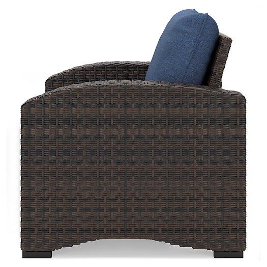 Windglow Outdoor Lounge Chair with Cushion - MR ZEE FURNITURE