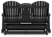 Hyland wave Outdoor Glider Loveseat - MR ZEE FURNITURE