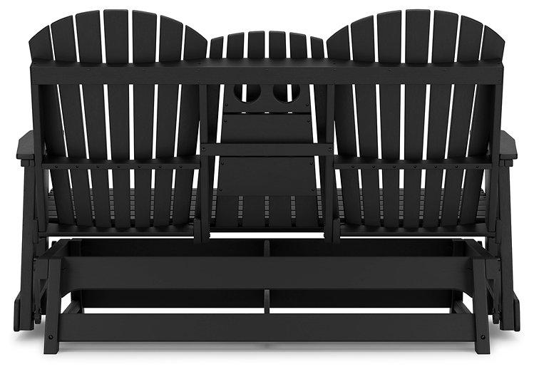 Hyland wave Outdoor Glider Loveseat - MR ZEE FURNITURE