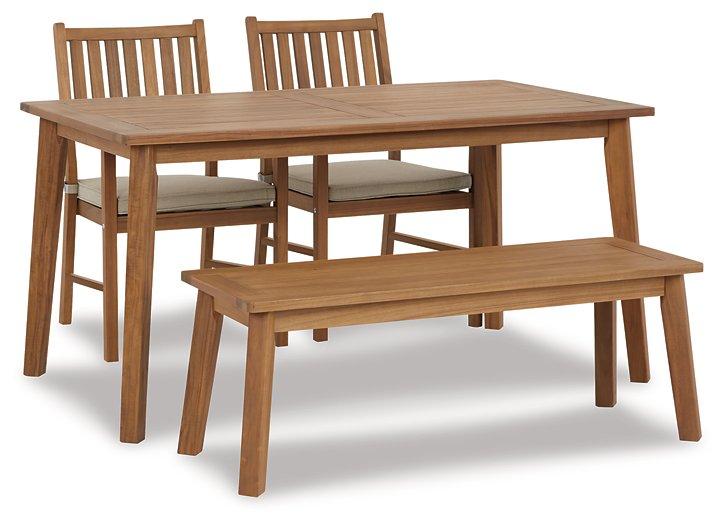 Janiyah Outdoor Dining Set - MR ZEE FURNITURE