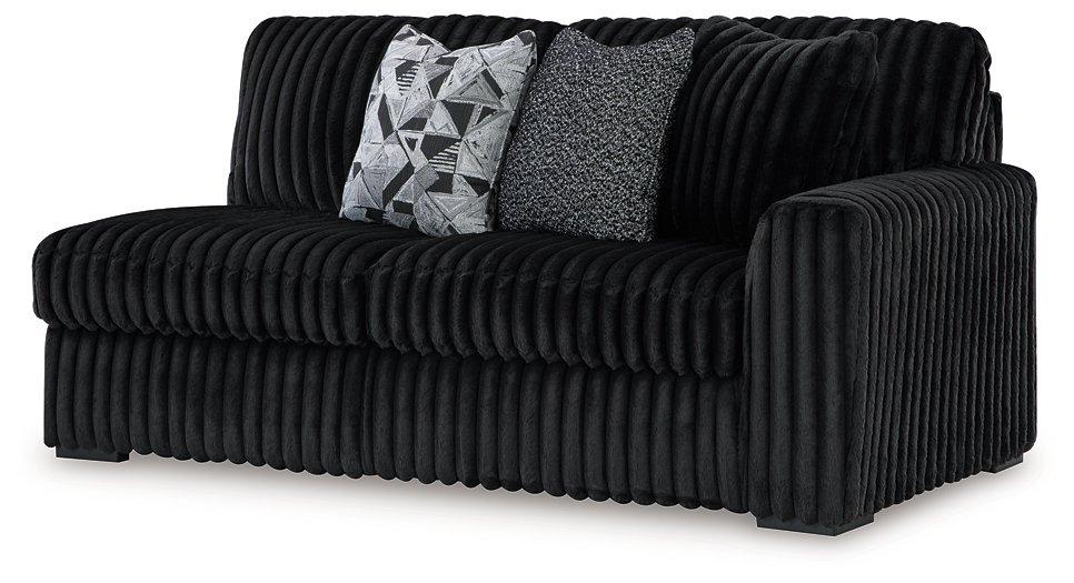 Midnight-Madness Sectional with Chaise - MR ZEE FURNITURE