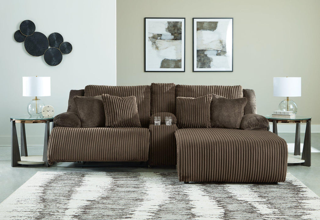 Top Tier Reclining Sectional Sofa with Chaise - MR ZEE FURNITURE