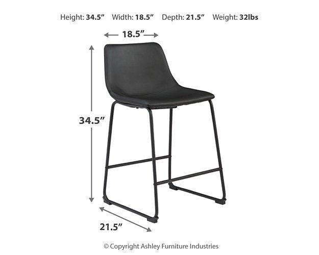 Centiar Counter Height Bar Stool - MR ZEE FURNITURE