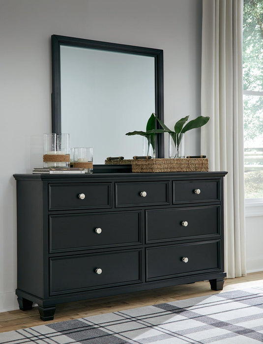 Lanolee Dresser and Mirror - MR ZEE FURNITURE