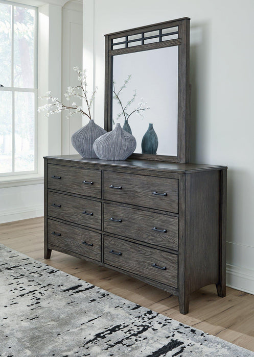 Montillan Dresser and Mirror - MR ZEE FURNITURE