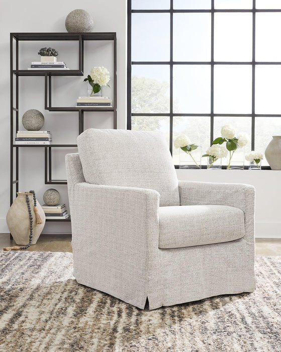 Nenana Next-Gen Nuvella Swivel Glider Accent Chair - MR ZEE FURNITURE