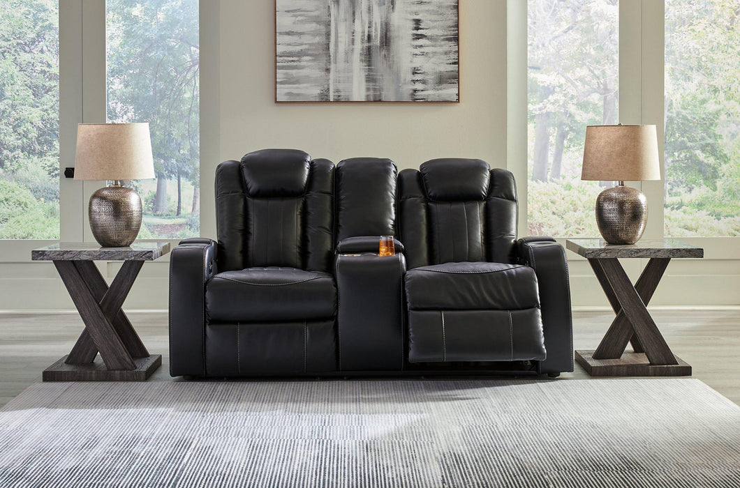 Caveman Den Power Reclining Loveseat with Console - MR ZEE FURNITURE