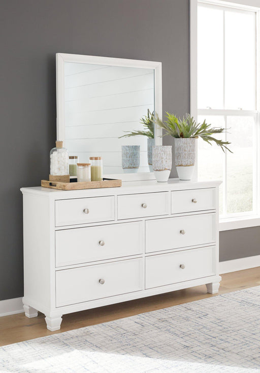 Fortman Dresser and Mirror - MR ZEE FURNITURE