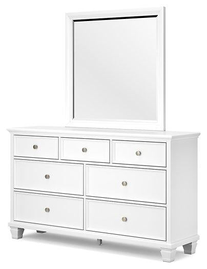 Fortman Dresser and Mirror - MR ZEE FURNITURE