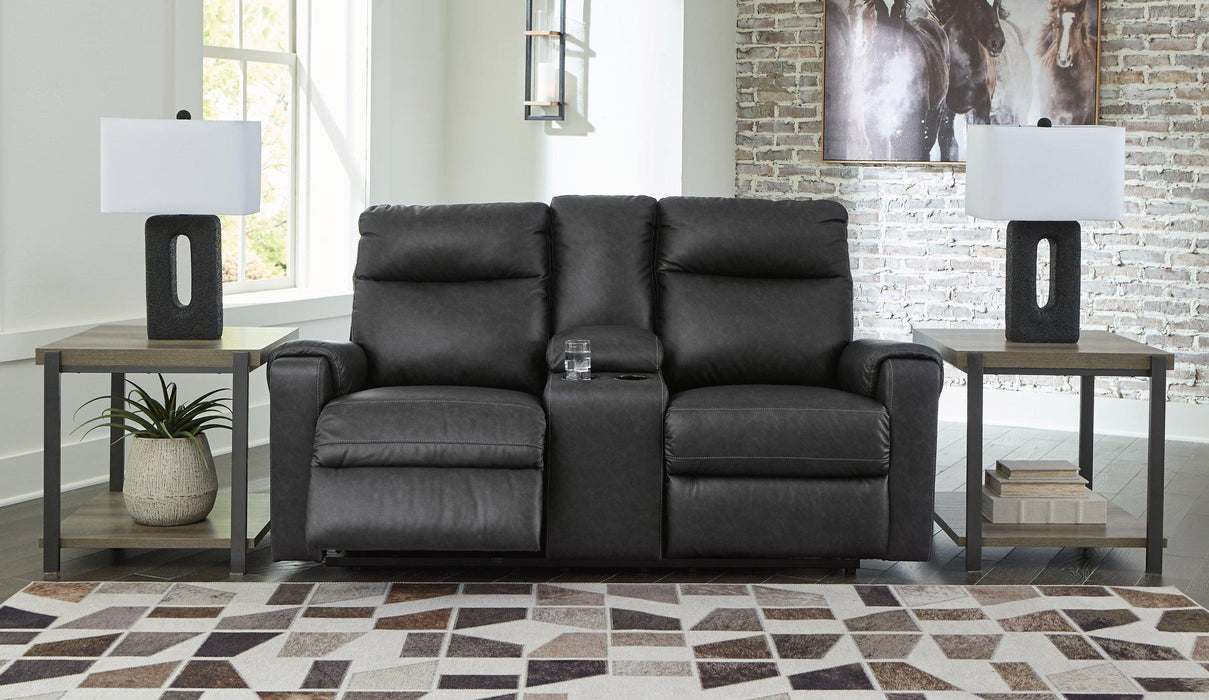 Axtellton Power Reclining Loveseat with Console - MR ZEE FURNITURE