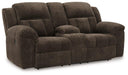 Frohn Reclining Loveseat with Console - MR ZEE FURNITURE