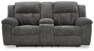 Frohn Reclining Loveseat with Console - MR ZEE FURNITURE