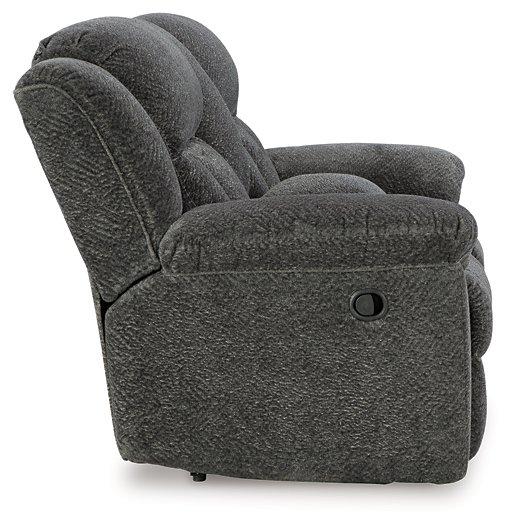 Frohn Reclining Loveseat with Console - MR ZEE FURNITURE