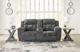 Frohn Reclining Loveseat with Console - MR ZEE FURNITURE