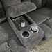 Frohn Reclining Loveseat with Console - MR ZEE FURNITURE