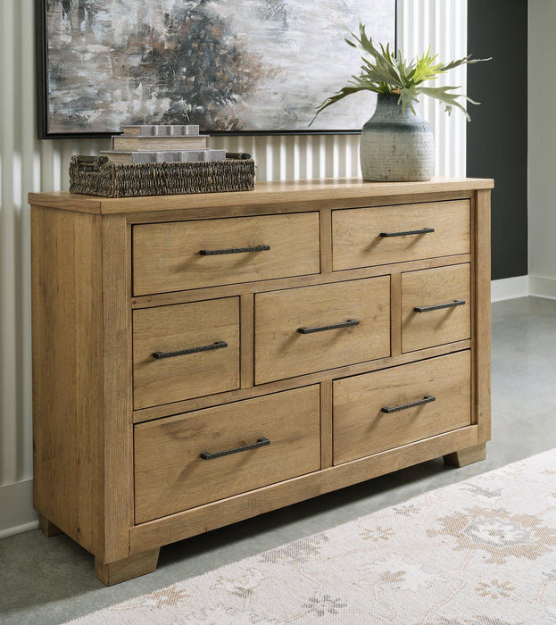 Galliden Dresser and Mirror - MR ZEE FURNITURE