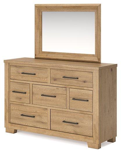 Galliden Dresser and Mirror - MR ZEE FURNITURE