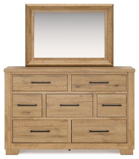 Galliden Dresser and Mirror - MR ZEE FURNITURE