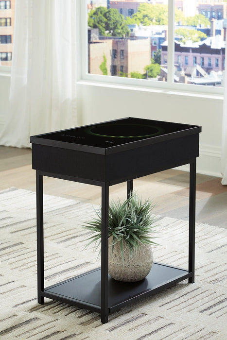 Gemmet Accent Table with Speaker - MR ZEE FURNITURE