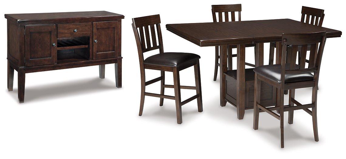 Haddigan Counter Height Dining Set - MR ZEE FURNITURE